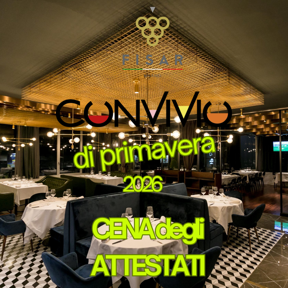 Convivio – 19 Aprile 2026 – Cena 20.30-23.30
